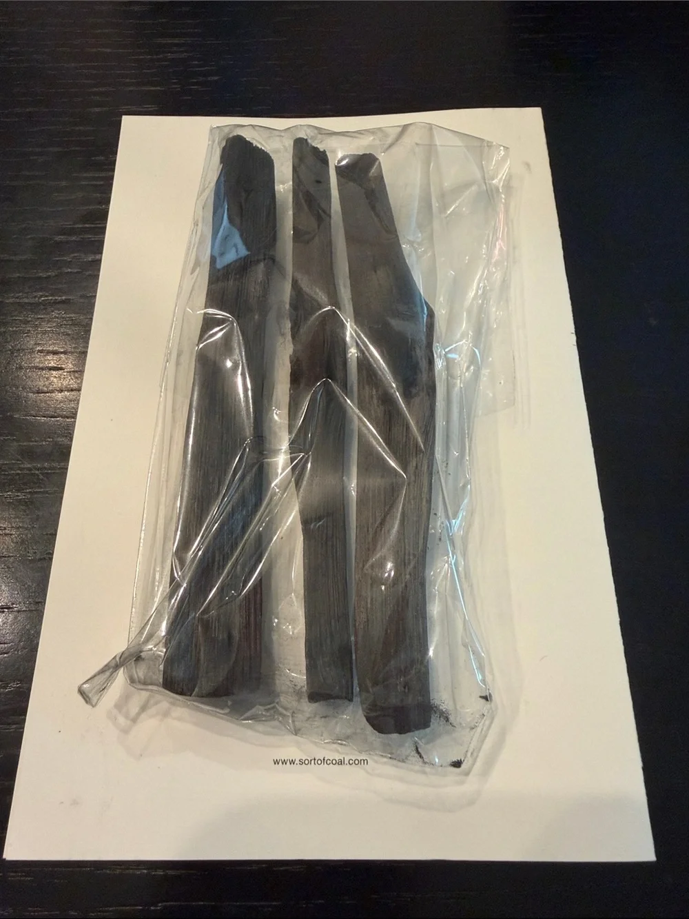 NWT Kishu Binchotan Small Charcoal 3 sticks of white charcoal. Filter tap water